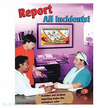 SAFETYPOSTER.COM Safety Poster 22 in x 17 in Paper, 35LH26