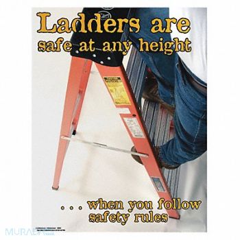 SAFETYPOSTER.COM Safety Poster 22 in x 17 in Paper, 35LH44