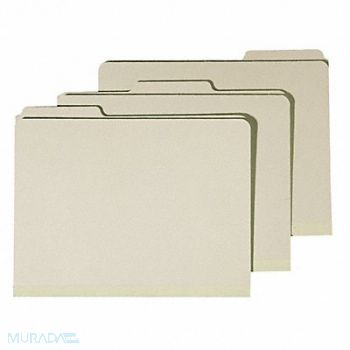 ABILITY ONE File Foldr 11-3/4inWx9-3/8inH Grn PK100, 35LW87