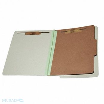 ABILITY ONE File Foldr 11-3/4inWx9-3/8inH Grn PK10, 35LW93