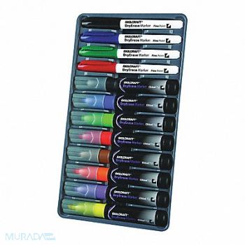 ABILITY ONE Dry Erase Marker Set Fine, 35LX33