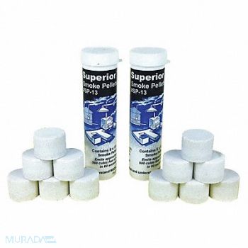 SUPERIOR SMOKE Smoke Pellets 500 cu ft PK12, 35LX69