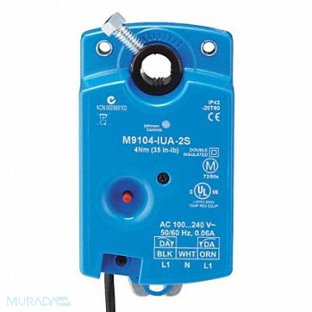 JOHNSON CONTROLS Electric Actuator Floating with Timeout, 35LY72