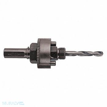 GREENLEE Arbor Hex Fits Hole Saw 1-1/4 in to 6 in, 35MJ22