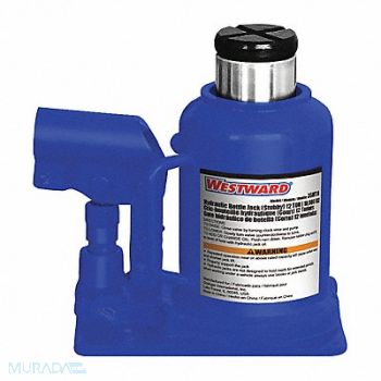 WESTWARD Bottle Jack 20 Tons 7-1/8in.L, 35MT12