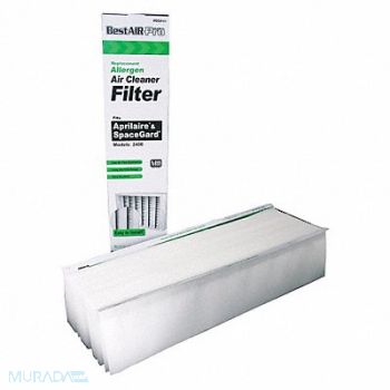 BESTAIR PRO Furn Air Cleaner Filter MERV11 PK2, 35NZ38