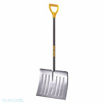 TRUE TEMPER Snow Shovel Aluminum Blade 18 W, 35NZ65