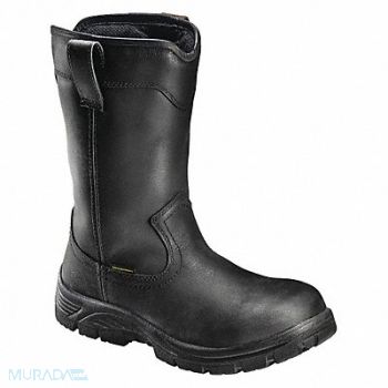AVENGER SAFETY FOOTWEAR Wellington Boot 14 Wide Blk Composite PR, 35PJ97