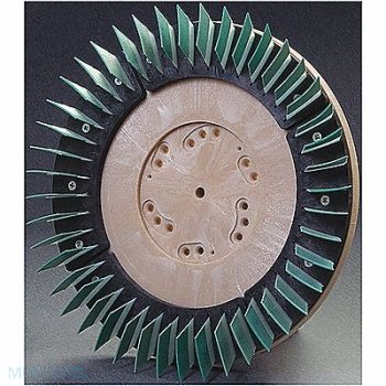 DIAMABRUSH Polishing Abrasive Pad 20in.dia 400 Grit, 35PR94