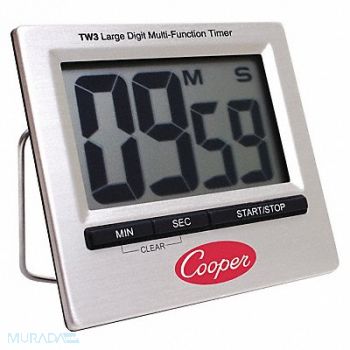 COOPER ATKINS Digital Timer 99 Min.59 Sec, 35R639