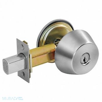 CORBIN Deadbolt w/Thumbturn Satin Chrome, 35R645