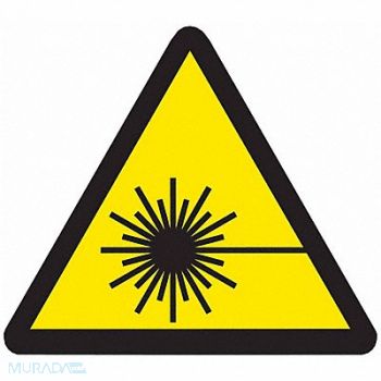 BRADY Warning Labels 4inHx4inW Vinyl PK10, 20RZ27