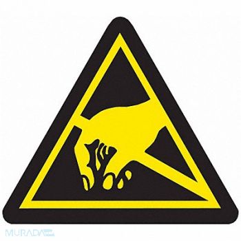 BRADY Warning Labels 2inHx2inW Vinyl PK10, 20RZ20