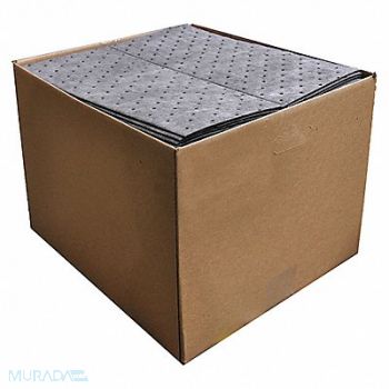 SPILFYTER Absorbent Pad Universal Gray PK200, 35T184