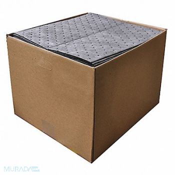 SPILFYTER Absorbent Pad Universal Gray PK100, 35T188