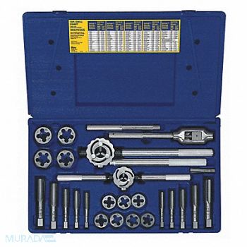 IRWIN HANSON Tap/Die Set 25pc Metric, 35T656