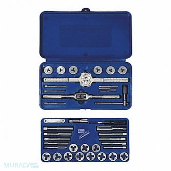 IRWIN HANSON Tap/Die Set 39pc NC NF, 35T662
