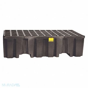 EAGLE Spill Pallet w/o Drain 66 gal 2 Drum, 35U057