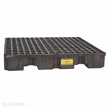 EAGLE Spill Pallet w/o Drain 66 gal 4 Drum, 35U074