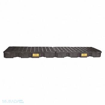 EAGLE Spill Platform w/o Drain 60.5 gal 4 Drum, 35U076