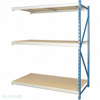 HALLOWELL Bulk Rack Shelving AddOn 48inx87inx72in, 35UR64