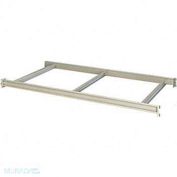 HALLOWELL Bulk Rack Shelf 14 ga 48inx3 1/8inx96in, 35UT82