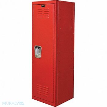 HALLOWELL Lckr 1x1Lckr Red 48 x15 x15 UnAssm, 35UW34