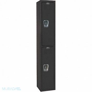 HALLOWELL Lckr 2x1Lckr Black 72 x12 x18 Assm, 35UW71