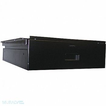 HALLOWELL Drawer 18 in W x 24 in D x 6 in H Blk, 35UX23