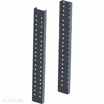 HALLOWELL Leg Extension Kit Steel Black, 35UX27