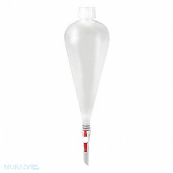 SP SCIENCEWARE Separatory Funnel 250mL Polypropylene, 35V604
