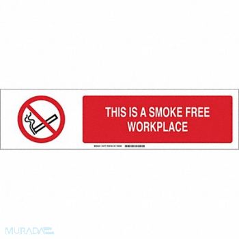 BRADY Sign Slider Insert 6x23 7/8in White Poly, 35VT47