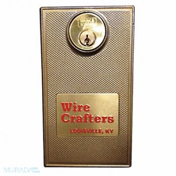 WIRECRAFTERS Sliding Door Lock Plain Steel, 35W633
