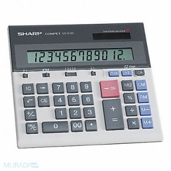 SHARP Commercial Desktop Calculator 12 Digit, 35W781