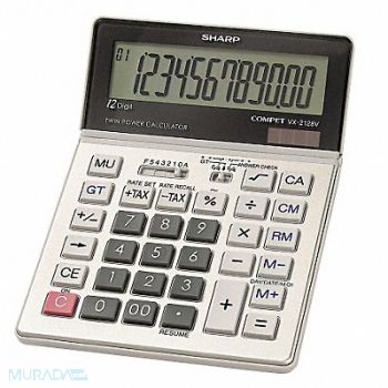 SHARP Commercial Desktop Calculator 12 Digit, 35W785