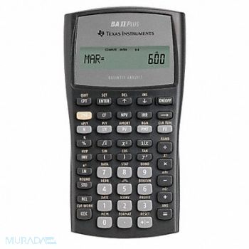 TEXAS INSTRUMENTS Financial Calculator LCD 10 Digit, 35W789