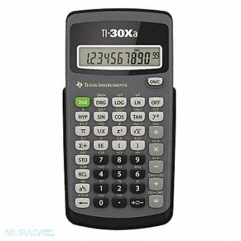 TEXAS INSTRUMENTS Scientific Calculator LCD 10 Digit, 35W793