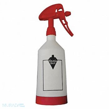 TOUGH GUY Dual Spray Bottle 1 L Red/White, 35WT57