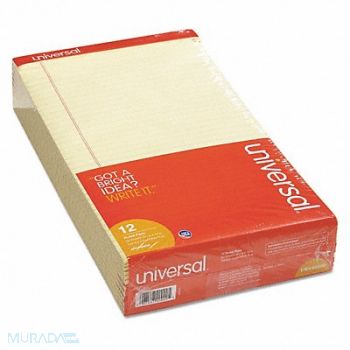 UNIVERSAL Notepad Nonwirebound PK12, 35X110