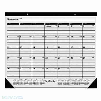 AT-A-GLANCE Desk Pad Calendar 22x17 In., 35X182