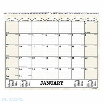 HOUSE OF DOOLITTLE Monthly Wall Calendar 15x12 In., 35X213