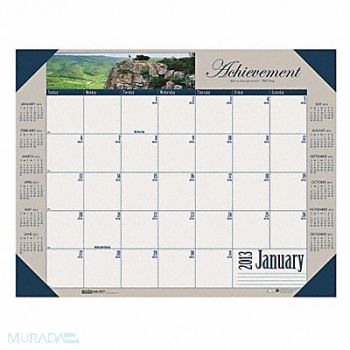HOUSE OF DOOLITTLE Monthly Desk Calendar 22x17 In., 35X215