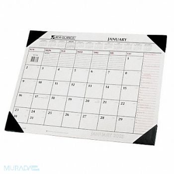AT-A-GLANCE Monthly Desk Pad Calendar 22x17 In., 35X216