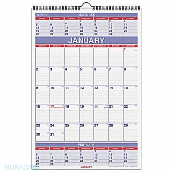 AT-A-GLANCE Wall Calendar 15-1/2x22-3/4 In., 35X233