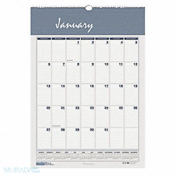 HOUSE OF DOOLITTLE Monthly Wall Calendar 22x31-1/4 In., 35X248