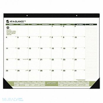 AT-A-GLANCE Desk Pad Calendar 22x17 In., 35X297