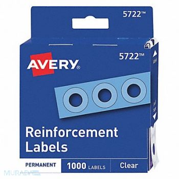 AVERY Hole Reinforcement Roll Clear PK1000, 35X425