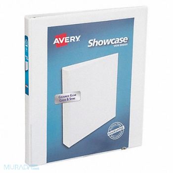 AVERY 3-Ring Binder 1/2 White, 35X548