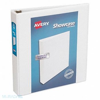 AVERY 3-Ring Binder 1-1/2 White, 35X552