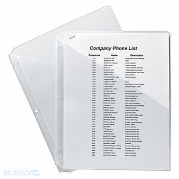 AVERY Binder Pockets Clear PK5, 35X643